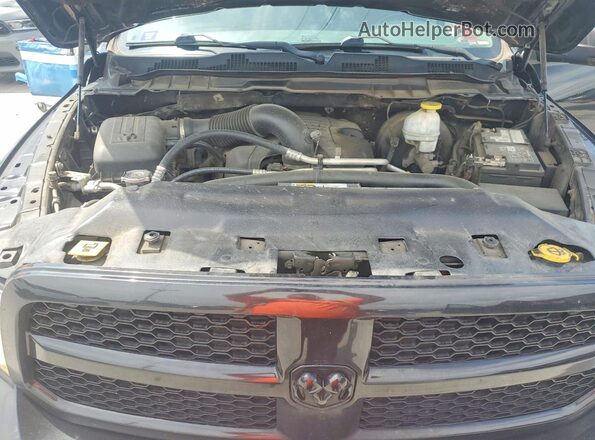 1C6RR6LT4KS549124 2019 RAM 1500 Black Սալոնի հետևի տեսք