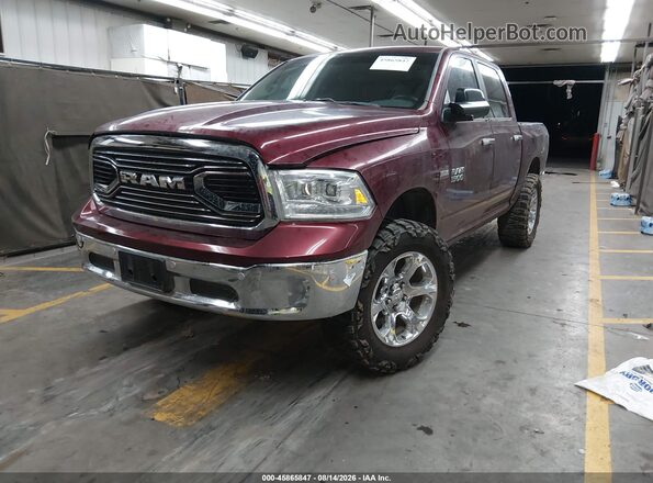 1C6RR6LT5HS584599 2017 RAM 1500 Red Przód lewy