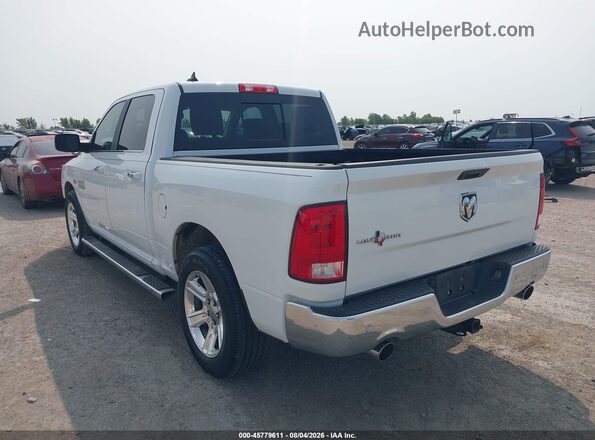 1C6RR6LT5JS119584 2018 RAM 1500 Белый Задняя левая четверть