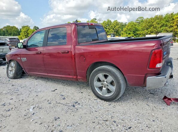 1C6RR6LT5KS564117 2019 RAM 1500 Maroon Tył lewy