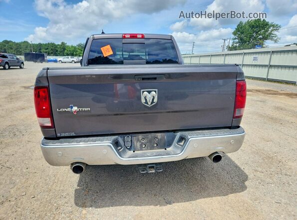 1C6RR6LT5KS604888 2019 RAM 1500 Gray Rear view