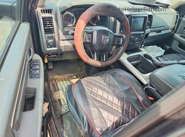 1C6RR6LT5KS604888 2019 RAM 1500 Gray Dashboard view