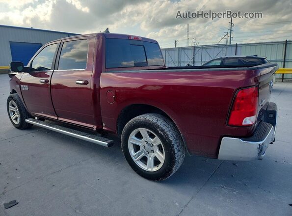 1C6RR6LT8JS210509 2018 RAM 1500 Burgundy Rear left