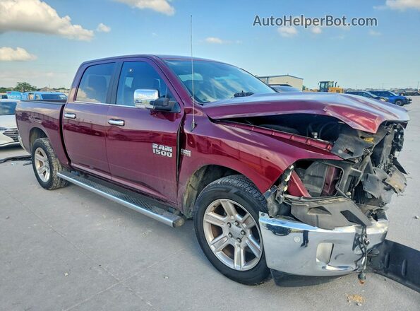 1C6RR6LT8JS210509 2018 RAM 1500 Burgundy Front right