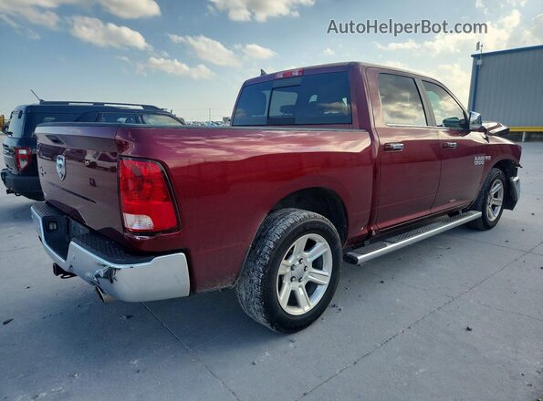 1C6RR6LT8JS210509 2018 RAM 1500 Burgundy Rear right