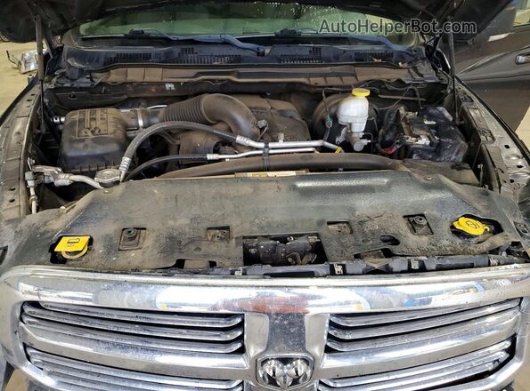 1C6RR6LT8KS546033 2019 RAM 1500 Charcoal Rear interior view
