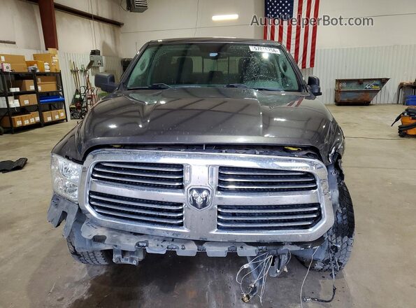 1C6RR6LT8KS546033 2019 RAM 1500 Charcoal Front view