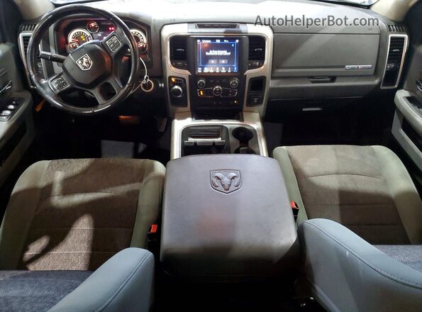 1C6RR6LT8KS546033 2019 RAM 1500 Charcoal Dashboard view