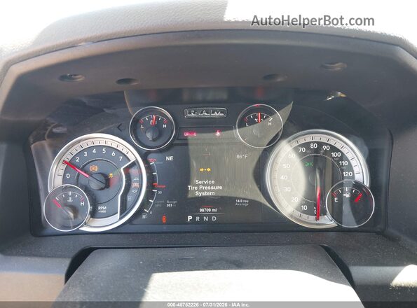 1C6RR6LT9KS563276 2019 RAM 1500 CLASSIC Gray Հետևի նստատեղերի տեսք
