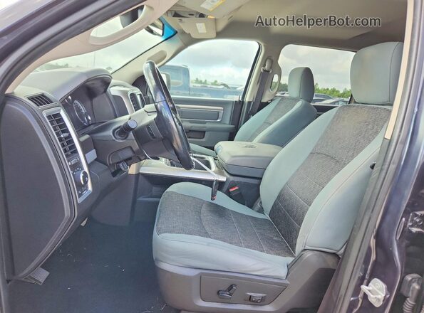 1C6RR6LT9KS627221 2019 RAM 1500 Gray წინა სალონის ხედი