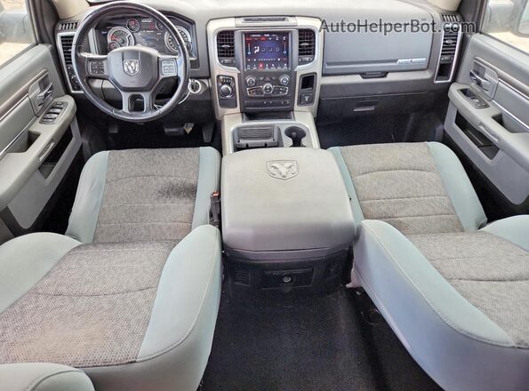 1C6RR6LT9KS627221 2019 RAM 1500 Gray წინა პანელის ხედი