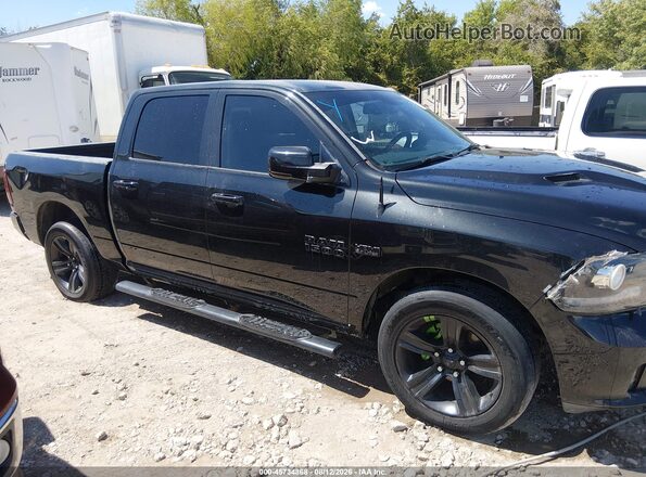 1C6RR6MT3HS570389 2017 RAM 1500 Black Սալոնի հետևի տեսք