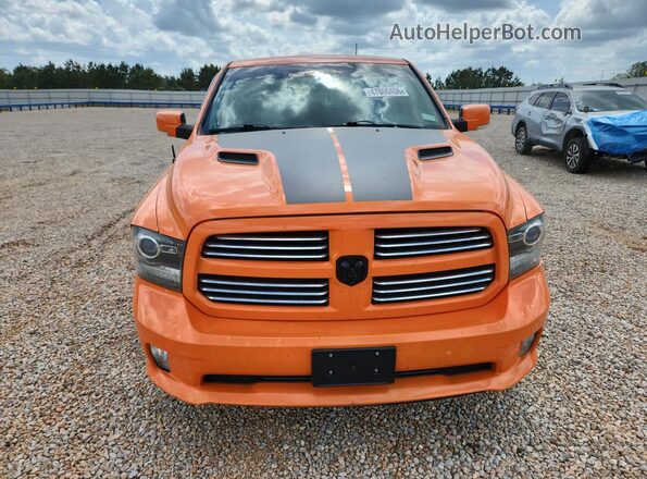 1C6RR6MT9HS584748 2017 RAM 1500 Orange Front view