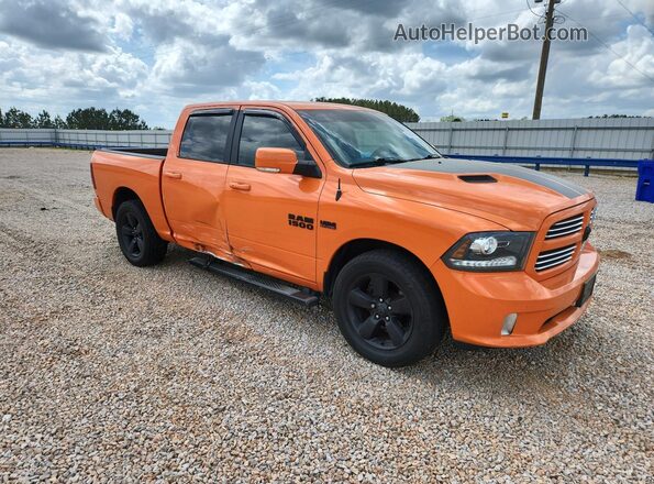 1C6RR6MT9HS584748 2017 RAM 1500 Orange Front right