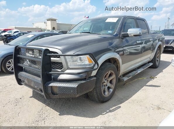 1C6RR6NT6GS164507 2016 RAM 1500 Gray Առջևի ձախ երեք քառորդ տեսարան
