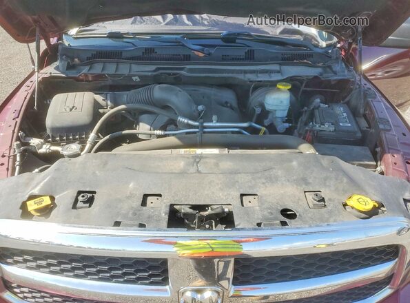 1C6RR6TT1LS119200 2020 RAM 1500 Red Вид задньої частини салону
