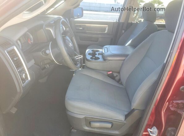 1C6RR6TT1LS119200 2020 RAM 1500 Red Вид салону спереду