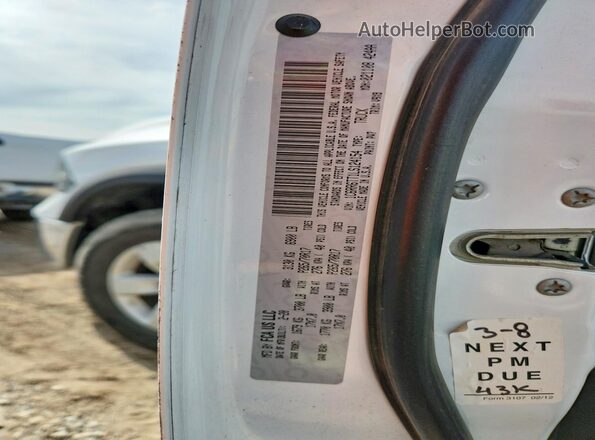 1C6RR6TT1LS124154 2020 DODGE RAM White Widok komory silnika