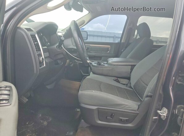 1C6RR6TT6HS549974 2017 RAM 1500 Black Front interior view