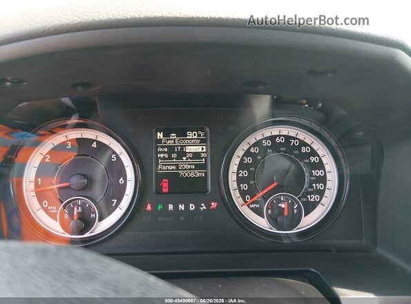 1C6RR7FG0KS645515 2019 RAM 1500 CLASSIC White Widok tylnych siedzeń