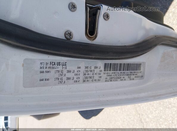 1C6RR7FG1GS356294 2016 RAM 1500 White Engine compartment view