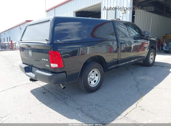 1C6RR7FG1KS679009 2019 RAM 1500 CLASSIC Black Задня права чверть