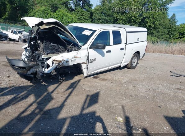 1C6RR7FG1PS538058 2023 RAM 1500 CLASSIC White Առջևի ձախ երեք քառորդ տեսարան