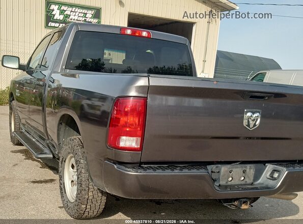1C6RR7FG2GS396089 2016 RAM 1500 Gray Trasero izquierdo