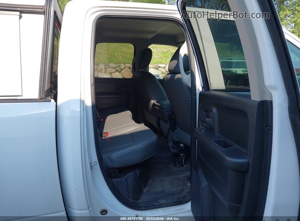 1C6RR7FG2HS740442 2017 RAM 1500 White VIN კოდის სტიკერის ხედი