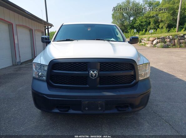 1C6RR7FG2HS740442 2017 RAM 1500 White უკანა სალონის ხედი