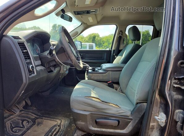 1C6RR7FG2JS137321 2018 RAM 1500 Gray Vista interior delantera