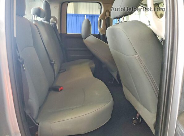 1C6RR7FG2KS594874 2019 RAM 1500 Silver Rear seats view