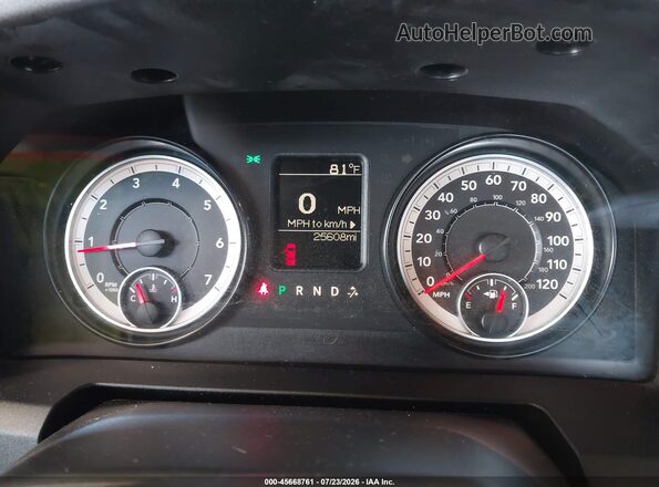 1C6RR7FG4GS126930 2016 RAM 1500 Red Vista de los asientos traseros