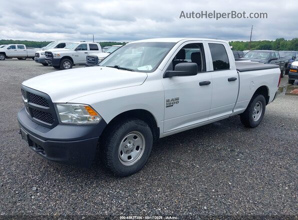 1C6RR7FG4LS149716 2020 RAM 1500 CLASSIC White წინა მარცხენა ხედი სამი მეოთხედიდან