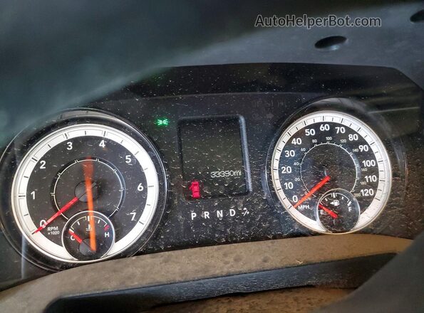 1C6RR7FG5PS580734 2023 RAM 1500 White Vista de los asientos traseros