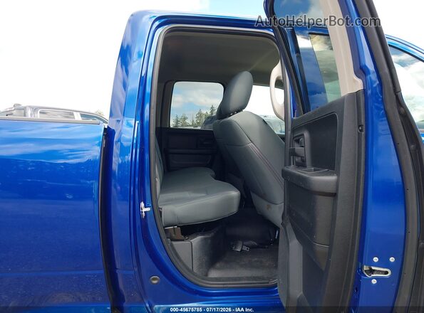 1C6RR7FG6GS396161 2016 RAM 1500 Blue VIN կոդի պիտակի տեսք