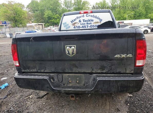 1C6RR7FG6HS868005 2017 RAM 1500 Blue Rear seats view