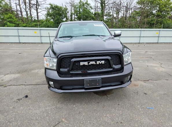 1C6RR7FG6JS217169 2018 RAM 1500 Black Widok z przodu