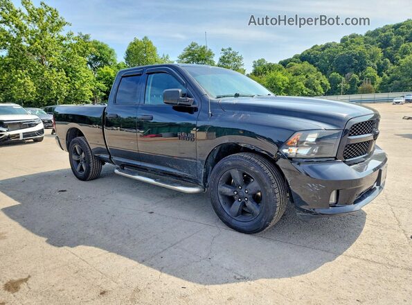 1C6RR7FG6JS275637 2018 RAM 1500 Black Передня права чверть
