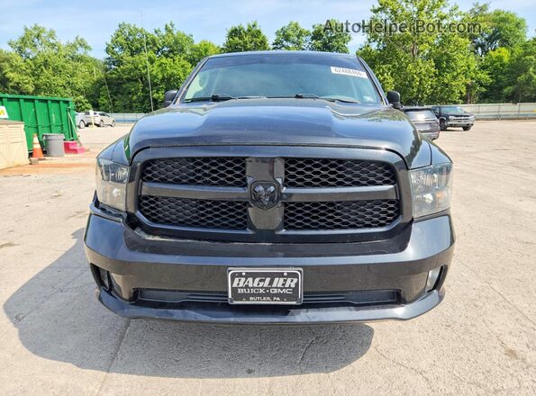 1C6RR7FG6JS275637 2018 RAM 1500 Black Вид спереду