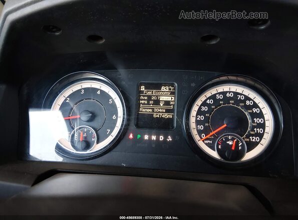 1C6RR7FG6JS297251 2018 RAM 1500 White Rear seats view