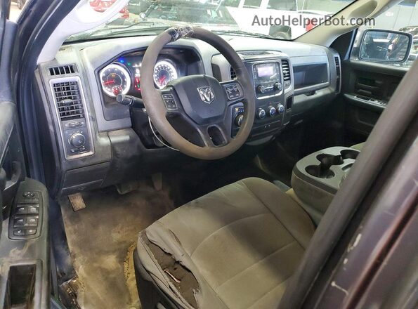 1C6RR7FG7JS343783 2018 RAM 1500 Gray Vista del salpicadero