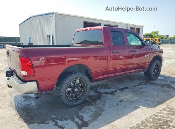 1C6RR7FG7KS535402 2019 RAM 1500 Maroon უკანა მარჯვენა