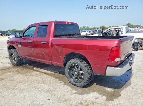 1C6RR7FG7KS535402 2019 RAM 1500 Maroon უკანა მარცხენა