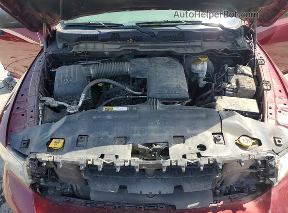 1C6RR7FG7KS535402 2019 RAM 1500 Maroon უკანა სალონის ხედი
