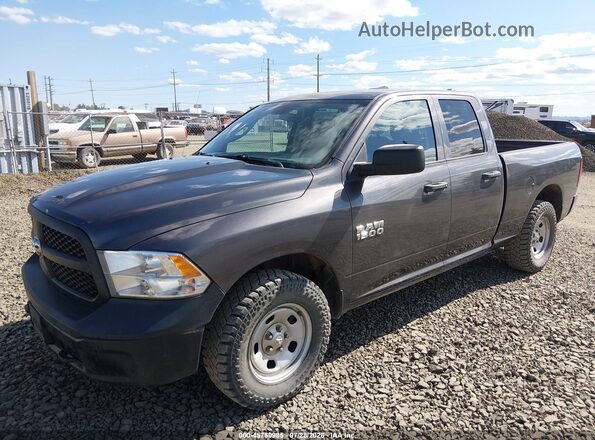1C6RR7FG9HS826587 2017 RAM 1500 Gray წინა მარცხენა ხედი სამი მეოთხედიდან