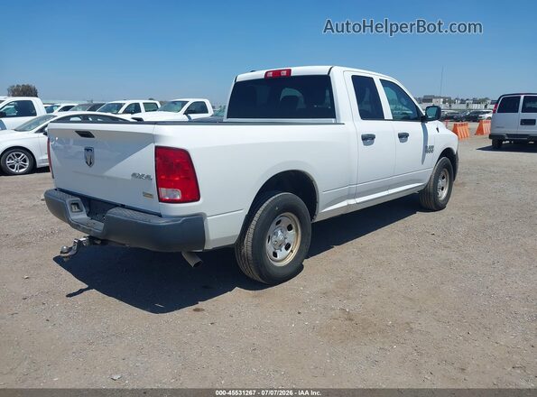 1C6RR7FGXJS306596 2018 RAM 1500 Белый Задняя правая четверть