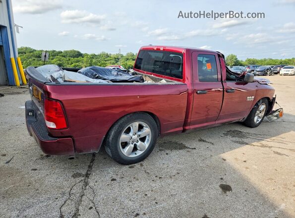 1C6RR7FGXJS308705 2018 RAM 1500 Бордовый Задняя правая четверть
