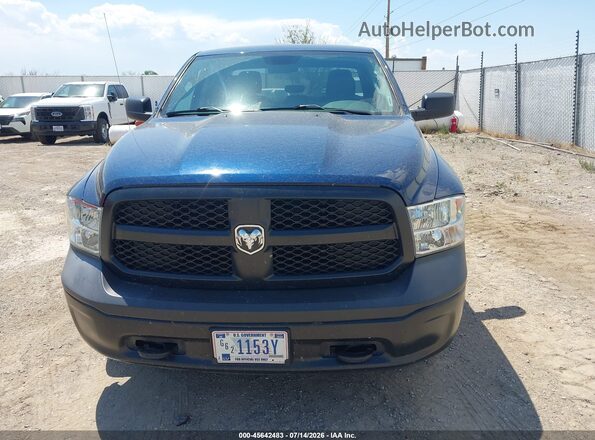 1C6RR7FGXMS564458 2021 RAM 1500 CLASSIC Blue Instrument cluster view