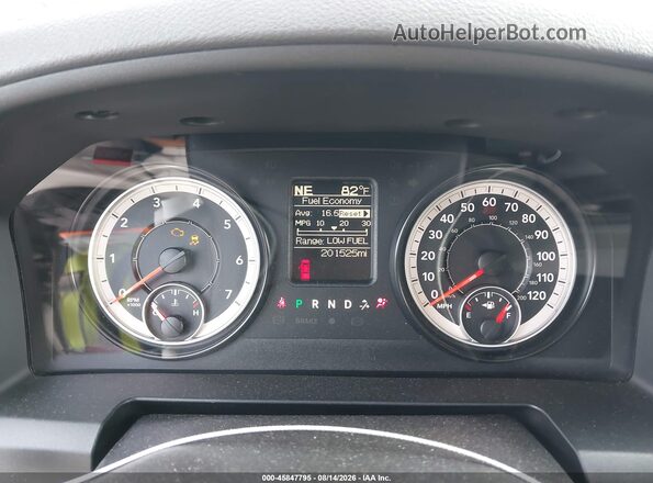 1C6RR7FT0GS204603 2016 RAM 1500 Black Հետևի նստատեղերի տեսք